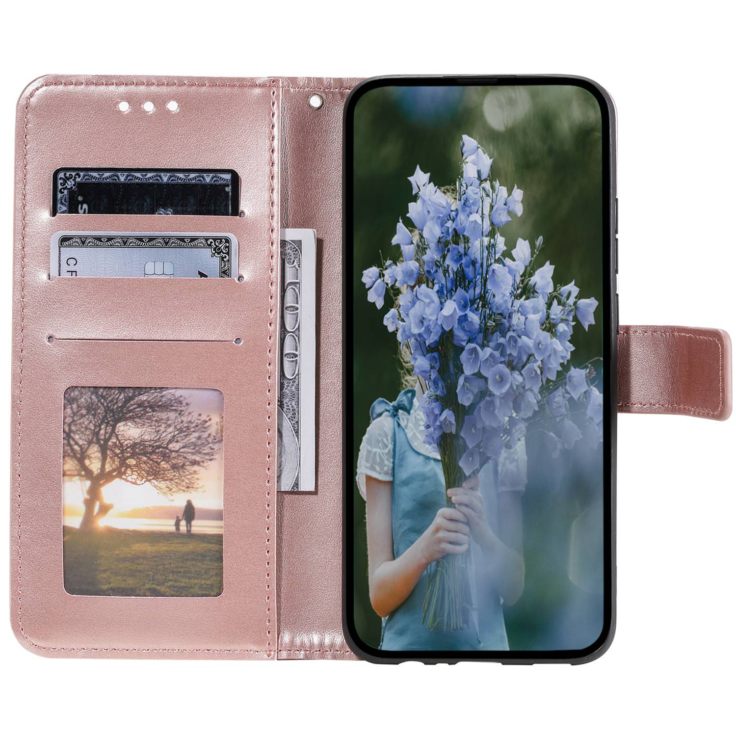 Mandala Flower Pattern Imprinted Phone Case for Realme C30 4G,PU Leather Hand Strap Design Magnetic Anti-fall Cover Stand Wallet Purple
Mandala Flower Pattern Imprinted Phone Case for Realme C30 4G,PU Leather Hand Strap Design Magnetic Anti-fall Cover Stand Wallet Purple