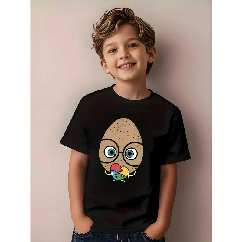 European sizes Funny Mr. Egg Teacher | Cute T-shirt, Soft Fabric, Slightly Stretchy, Machine Washable, Bright and Fun Design, Round Neck 98cm чёрный
European sizes Funny Mr. Egg Teacher | Cute T-shirt, Soft Fabric, Slightly Stretchy, Machine Washable, Bright and Fun Design, Round Neck 98cm чёрный
