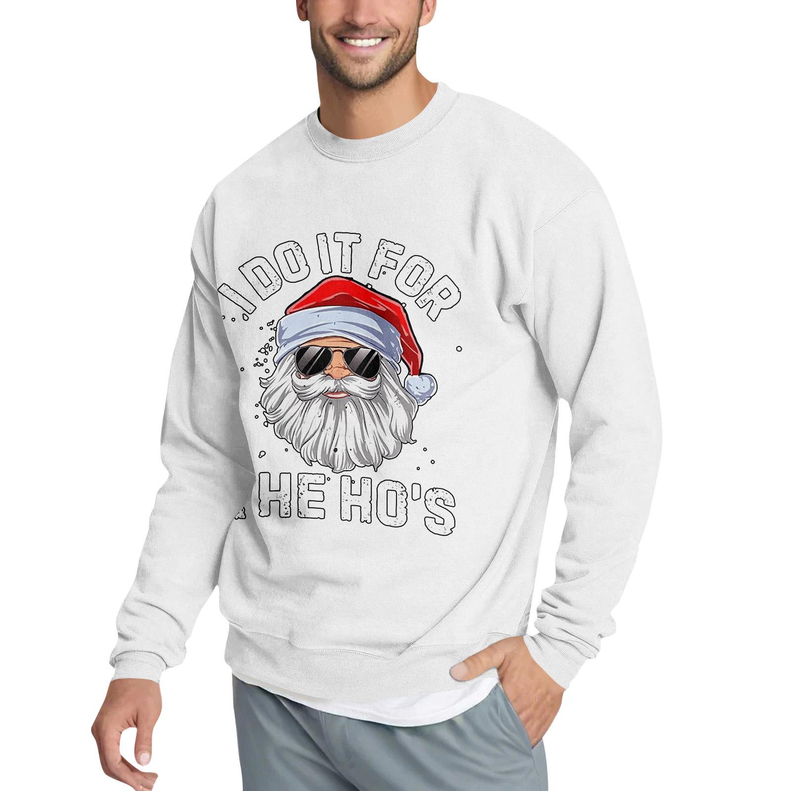 Свободное мужское худи с рождественским принтом XL белый
Свободное мужское худи с рождественским принтом XL белый