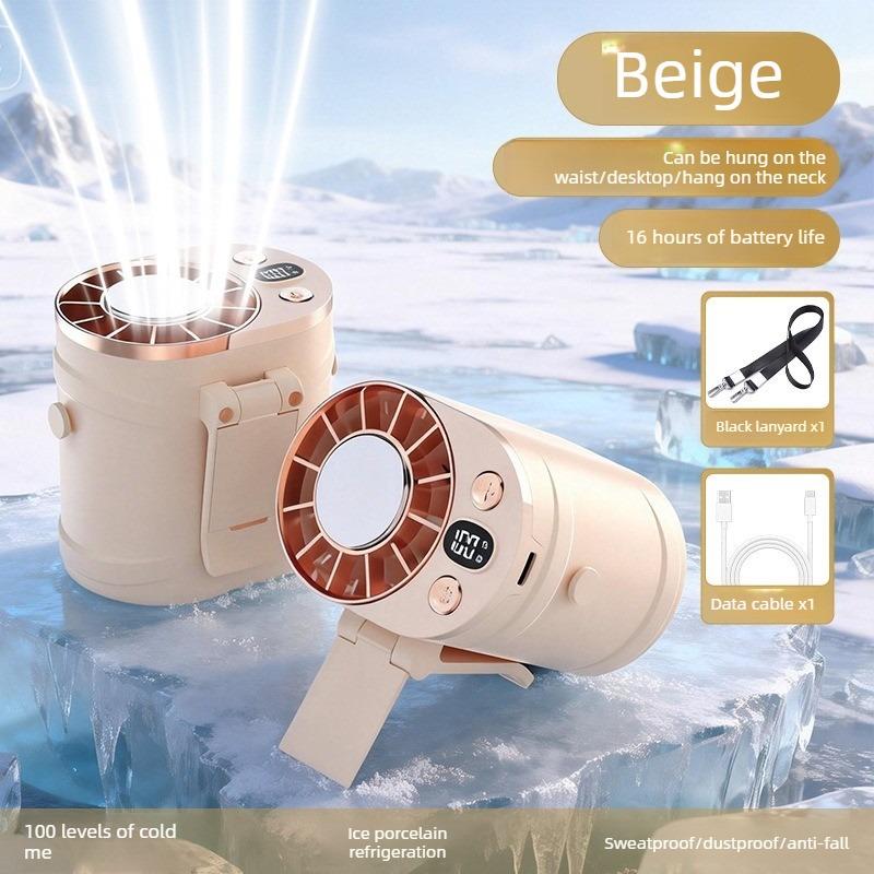 Waist Hanging Fan 2026 New USB Rechargeable Neck Cooling Fan Outdoor Camping High Temperature Workplace Portable Small бежевий
Waist Hanging Fan 2026 New USB Rechargeable Neck Cooling Fan Outdoor Camping High Temperature Workplace Portable Small бежевий
