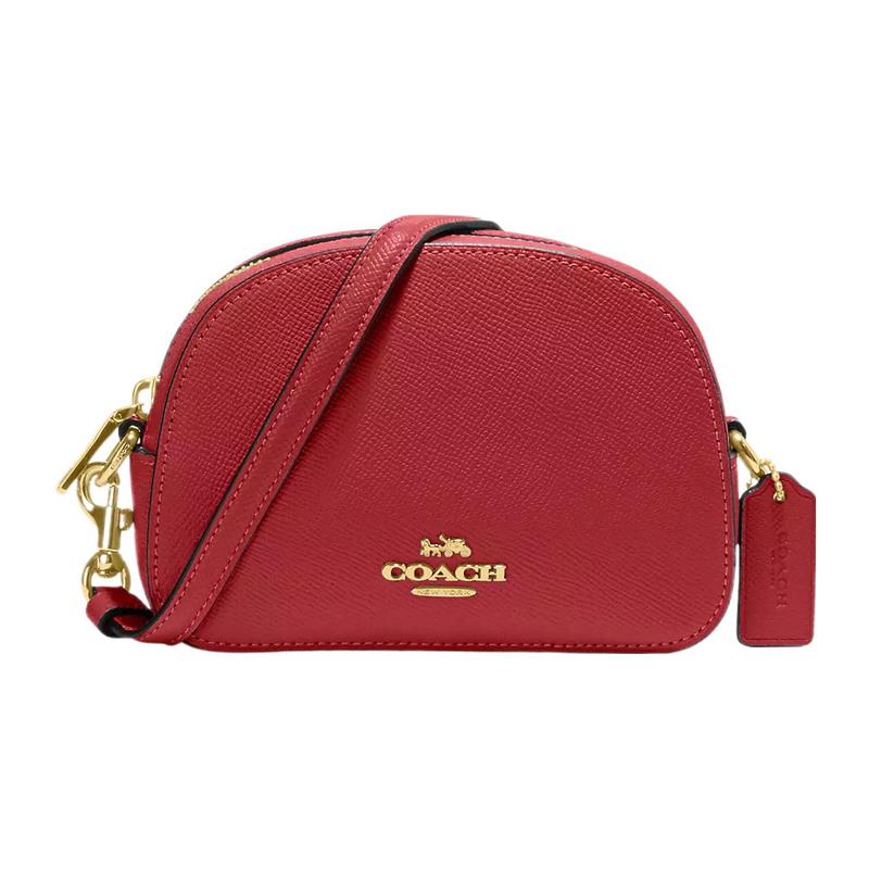 COACH Serena 17 gold logo solid color hardware buckle zipper nameplate cross-grain leather shoulder crossbody bag small size women s red with gold золотий
COACH Serena 17 gold logo solid color hardware buckle zipper nameplate cross-grain leather shoulder crossbody bag small size women s red with gold золотий