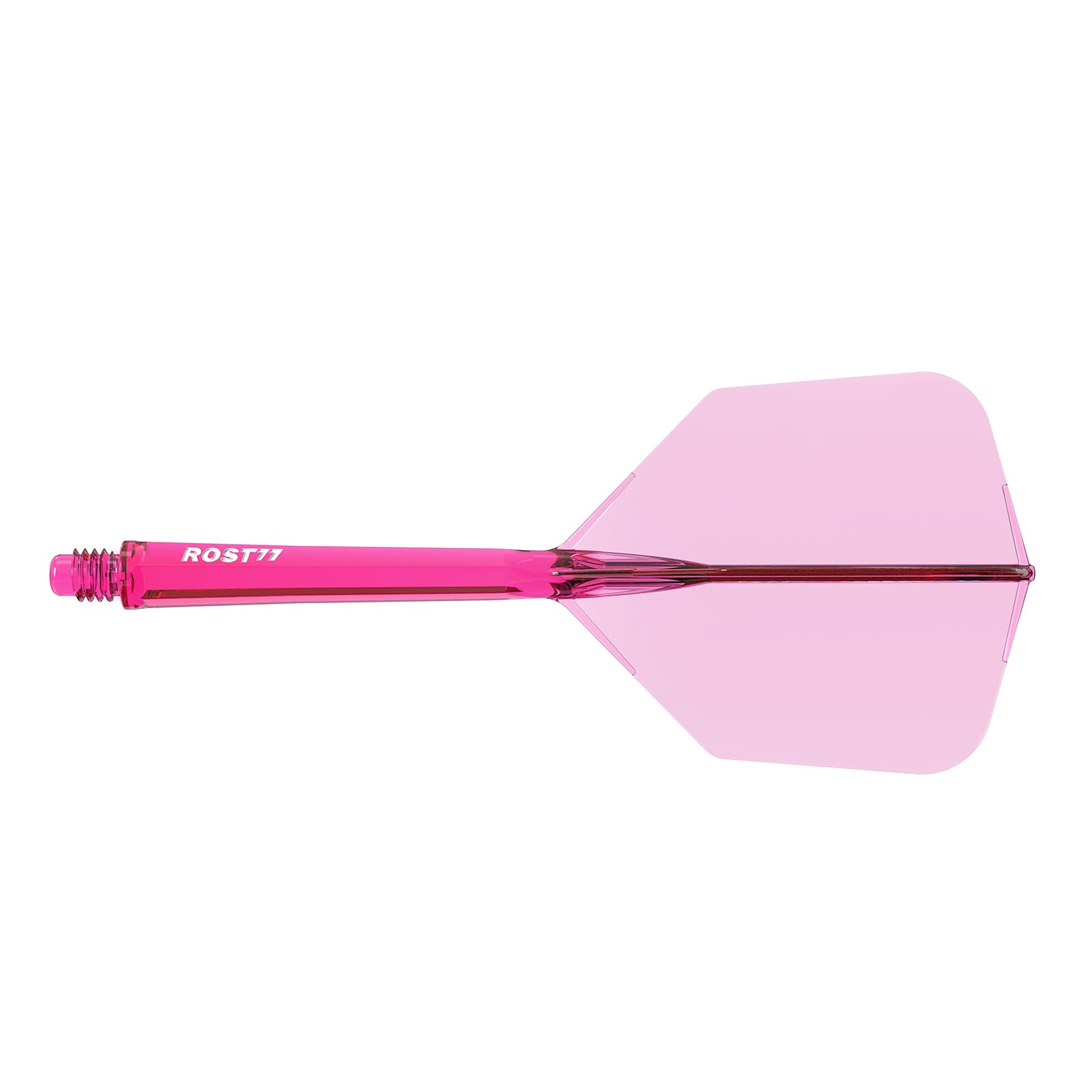 CUESOUL ROST 77 Transparent Integrated Flight Big Wing Shape Set of 3 Clear Rose Red White Logo L Size (CS-77-8T-L)
CUESOUL ROST 77 Transparent Integrated Flight Big Wing Shape Set of 3 Clear Rose Red White Logo L Size (CS-77-8T-L)
