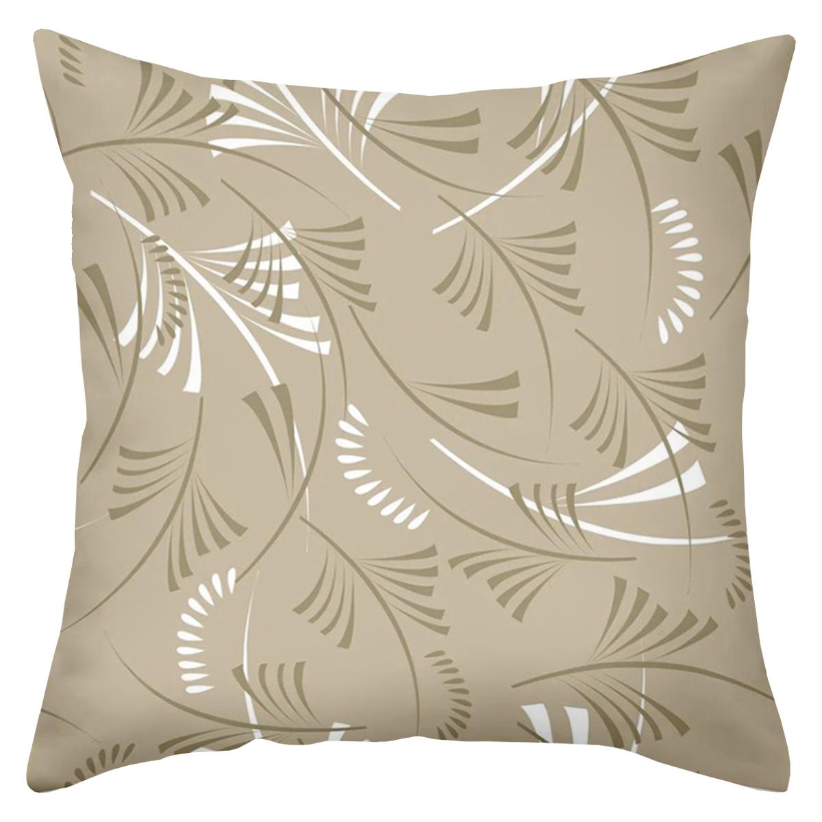 1 pieces -2D flat printing Brown Pillow with Leaf Pattern for Home Decor Polyester pillowcase, sofa decorative cushion cov 45x45cm
1 pieces -2D flat printing Brown Pillow with Leaf Pattern for Home Decor Polyester pillowcase, sofa decorative cushion cov 45x45cm