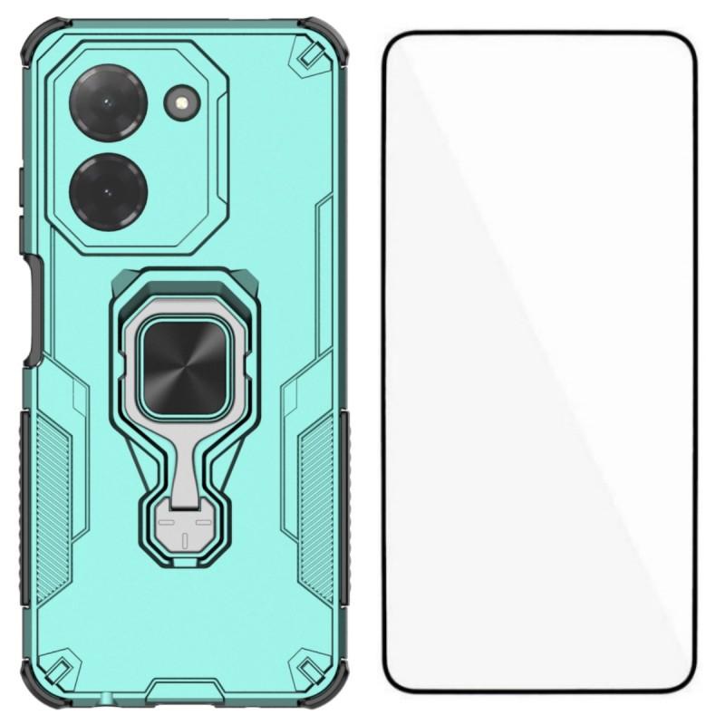 Для Xiaomi Redmi A5 4G (171.7мм) Чохол для телефону WANLONFENG PC TPU Задня кришка Підставка з Загартованим склом E
Для Xiaomi Redmi A5 4G (171.7мм) Чохол для телефону WANLONFENG PC TPU Задня кришка Підставка з Загартованим склом E
