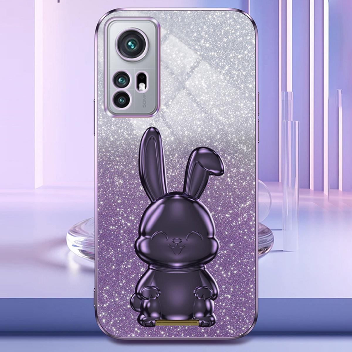 For Xiaomi 12 5G/12X 5G/12S 5G PC+TPU Back Shell Lovely Rabbit Cell Phone Kickstand Case Purple
For Xiaomi 12 5G/12X 5G/12S 5G PC+TPU Back Shell Lovely Rabbit Cell Phone Kickstand Case Purple