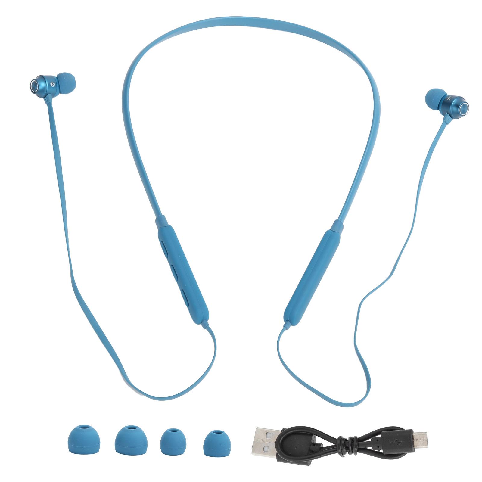 Беспроводная гарнитура Bluetooth 5.1 магнитные спортивные наушники с креплением на шею IPX4 водонепроницаемые
Беспроводная гарнитура Bluetooth 5.1 магнитные спортивные наушники с креплением на шею IPX4 водонепроницаемые