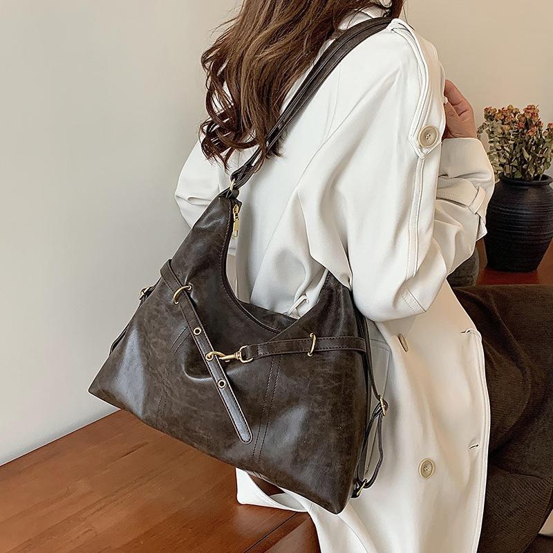 Сумка Premium Sense Retro большой вместимости, женская сумка для поездок на работу, сумка на одно плечо, сумка-тоут темно-коричневого
Сумка Premium Sense Retro большой вместимости, женская сумка для поездок на работу, сумка на одно плечо, сумка-тоут темно-коричневого