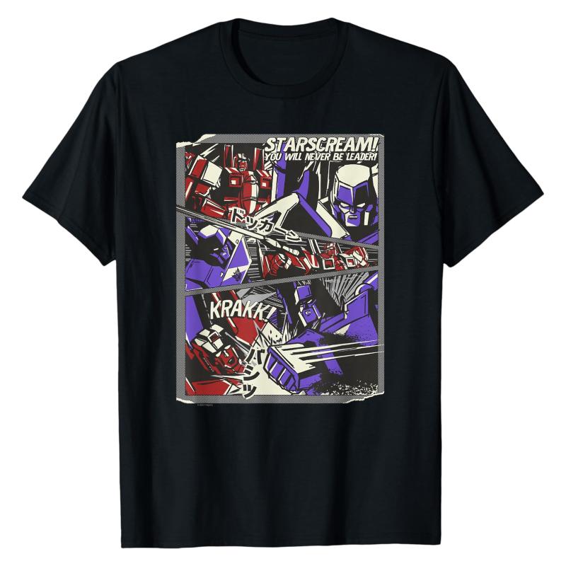 Starscream Megatron Decepticon Transformers TShirt Print Crew Neck Soft 100 Cotton Oversized Casual Street Fashion Tops M
Starscream Megatron Decepticon Transformers TShirt Print Crew Neck Soft 100 Cotton Oversized Casual Street Fashion Tops M