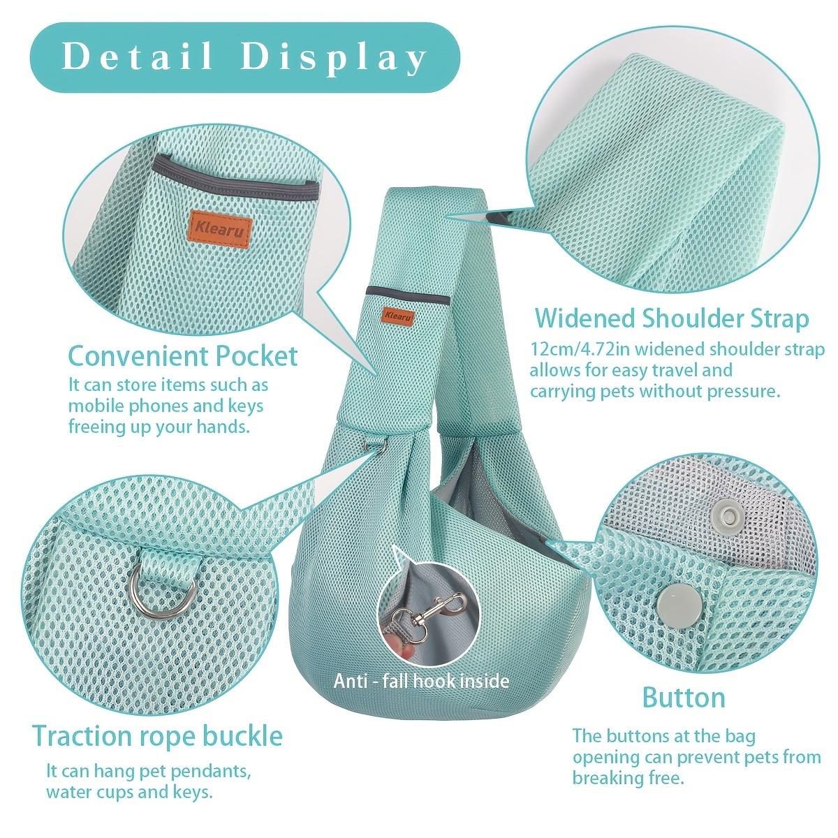 Portable Foldable Pet Carrier Bag | Breathable Mesh, Safety Buckle for Cats & Small Dogs ціан
Portable Foldable Pet Carrier Bag | Breathable Mesh, Safety Buckle for Cats & Small Dogs ціан