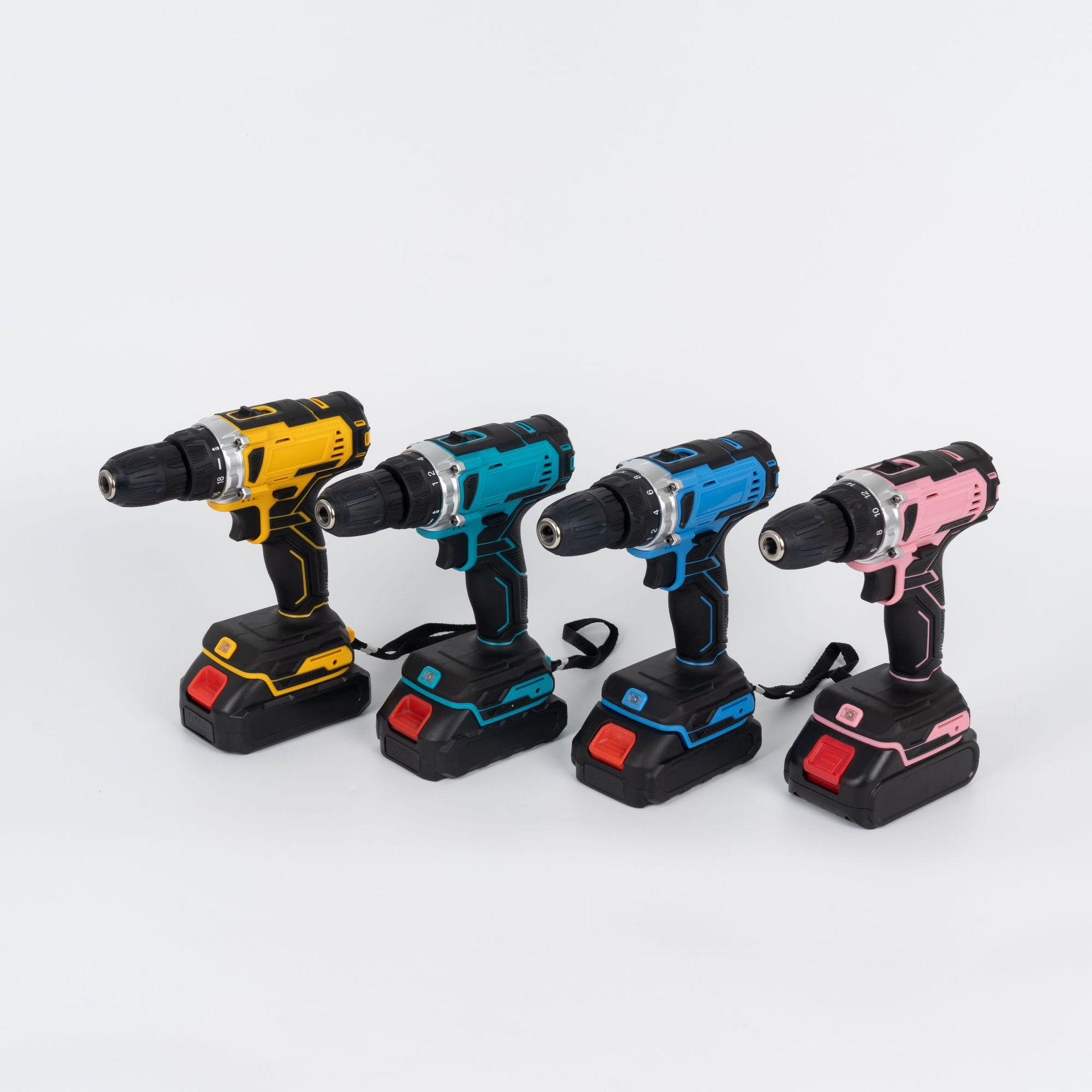 High-Power Multi-Functional Lithium Rechargeable Impact Drill - Household & Professional Use Drill Only (No Battery or Charger, Specify Color)
High-Power Multi-Functional Lithium Rechargeable Impact Drill - Household & Professional Use Drill Only (No Battery or Charger, Specify Color)