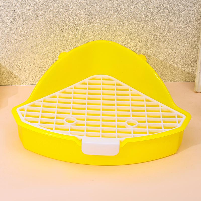 Large Capacity Triangle Pet Toilet for Rabbits, Chinchillas & Guinea Pigs жовтий
Large Capacity Triangle Pet Toilet for Rabbits, Chinchillas & Guinea Pigs жовтий