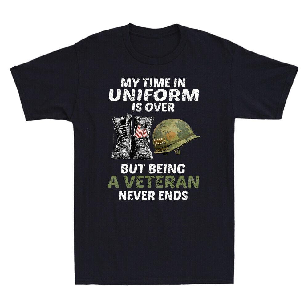 My Time In Uniform Is Over Being A Veteran Funny Veteran Gift Retro Men TShirt Unisex T-Shirt XXXXL
My Time In Uniform Is Over Being A Veteran Funny Veteran Gift Retro Men TShirt Unisex T-Shirt XXXXL