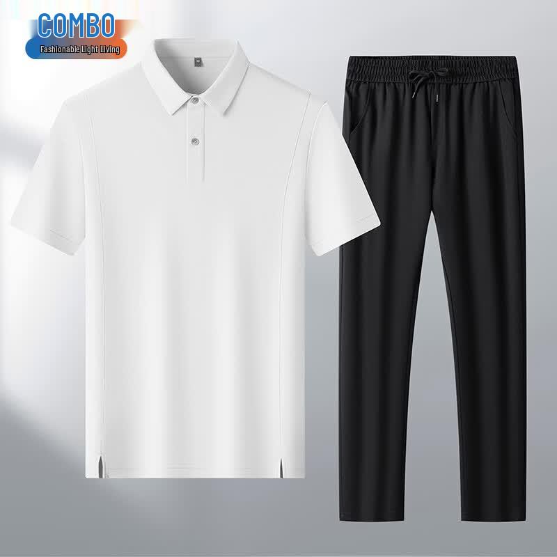 Men s Cool Touch Cotton Linen Polo Shirt Set 2XL
Men s Cool Touch Cotton Linen Polo Shirt Set 2XL