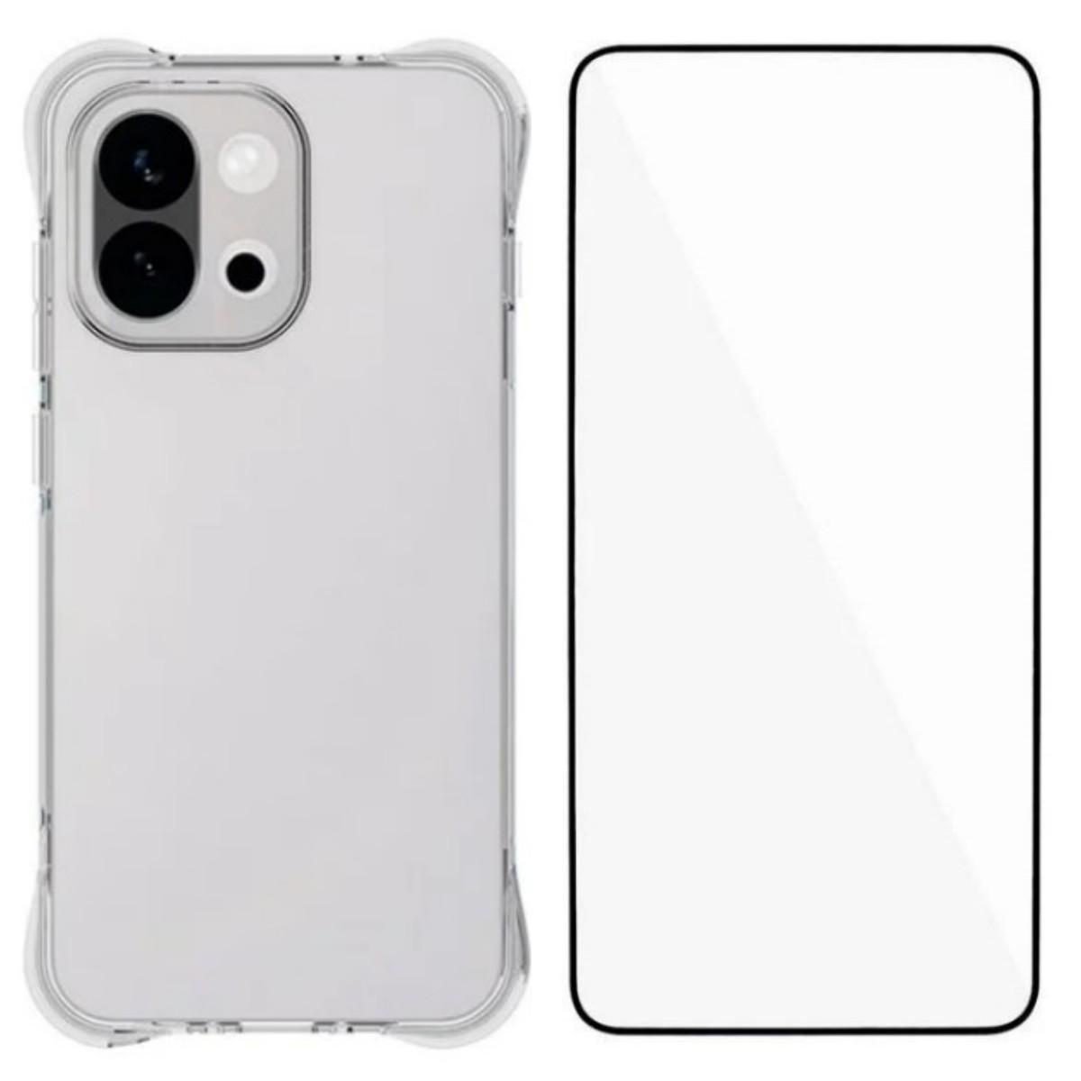 Чехол для OnePlus 13s 5G WANLONFENG серии WL 2.0мм ТПУ чехол для телефона с защитной пленкой из закаленного стекла Transparent
Чехол для OnePlus 13s 5G WANLONFENG серии WL 2.0мм ТПУ чехол для телефона с защитной пленкой из закаленного стекла Transparent