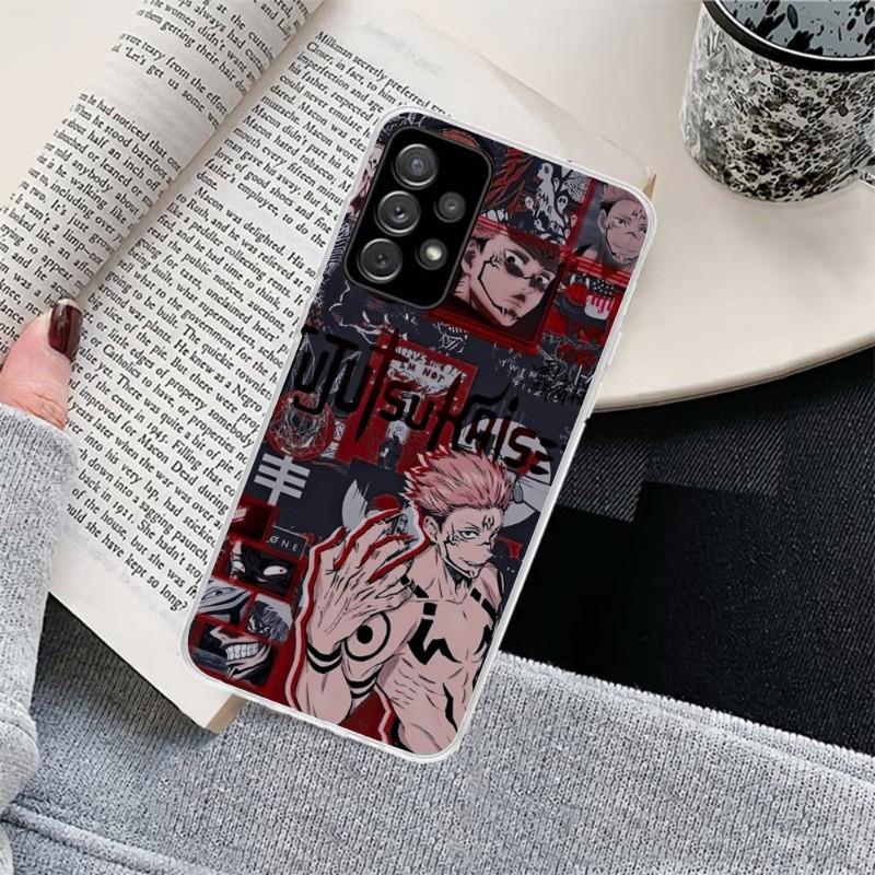Чехол для телефона с изображением аниме дзюдзюцу кайсен для Samsung Galaxy S10 S21 S22 Plus Ultra A91 A51 A21S A12, прозрачный чехол для телефона Samsung A91
Чехол для телефона с изображением аниме дзюдзюцу кайсен для Samsung Galaxy S10 S21 S22 Plus Ultra A91 A51 A21S A12, прозрачный чехол для телефона Samsung A91