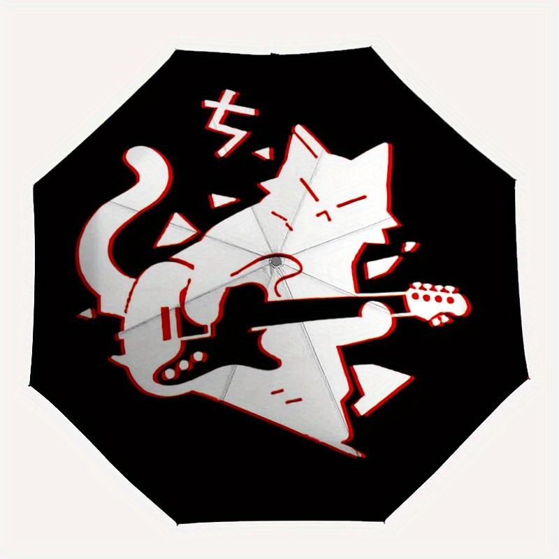 1pc Guitar Cat Automatic Open/Close Exquisite Umbrella Sturdy Iron Frame, Compact Travel Umbrella - Perfect Gift for Women, Men, Birthdays,
1pc Guitar Cat Automatic Open/Close Exquisite Umbrella Sturdy Iron Frame, Compact Travel Umbrella - Perfect Gift for Women, Men, Birthdays,