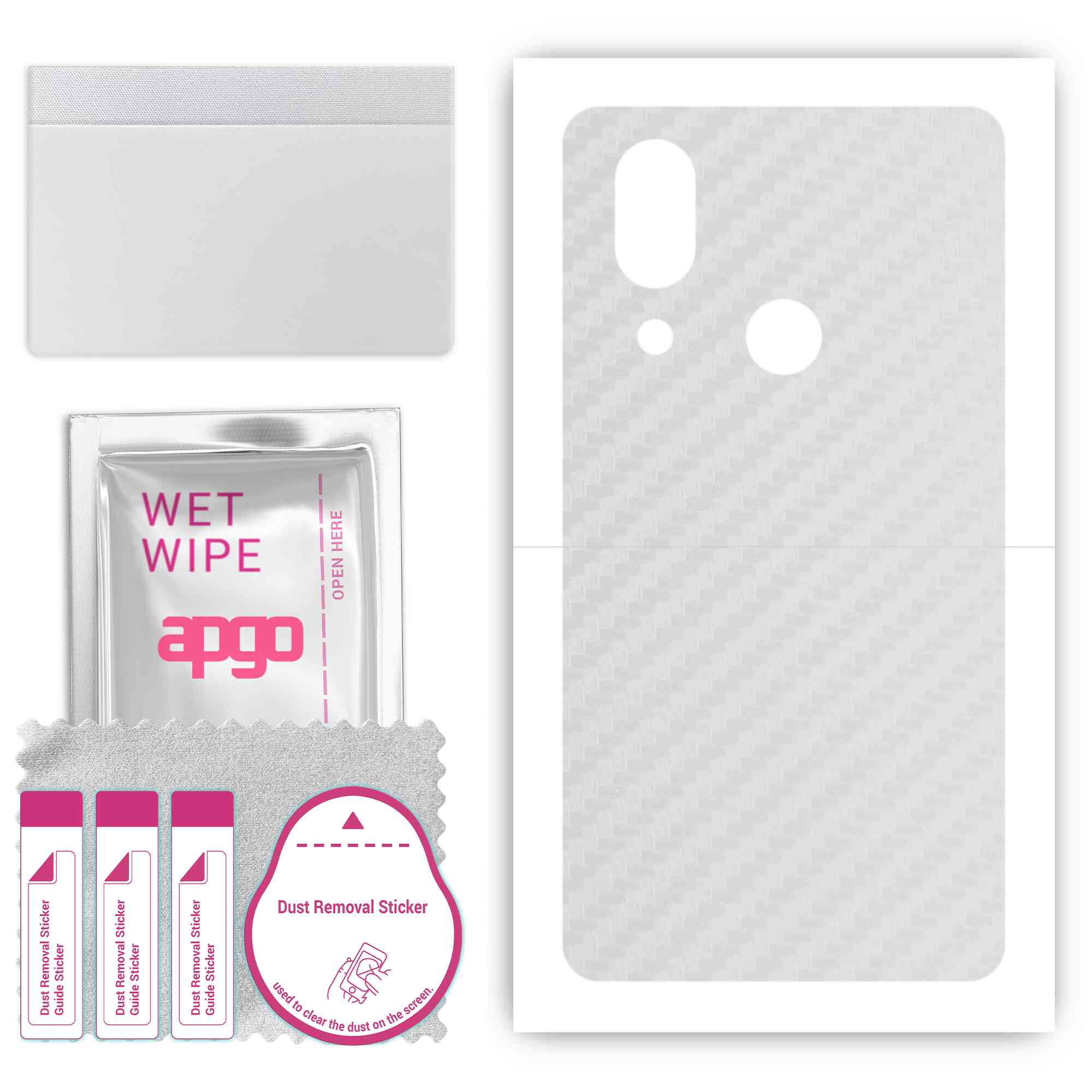 Apgo Protective Skin Sticker для задньої панелі, сумісний із Sharp Aquos D10, Wrap Film, Foil, Vinyl - Pattern Transparent Carbon
Apgo Protective Skin Sticker для задньої панелі, сумісний із Sharp Aquos D10, Wrap Film, Foil, Vinyl - Pattern Transparent Carbon