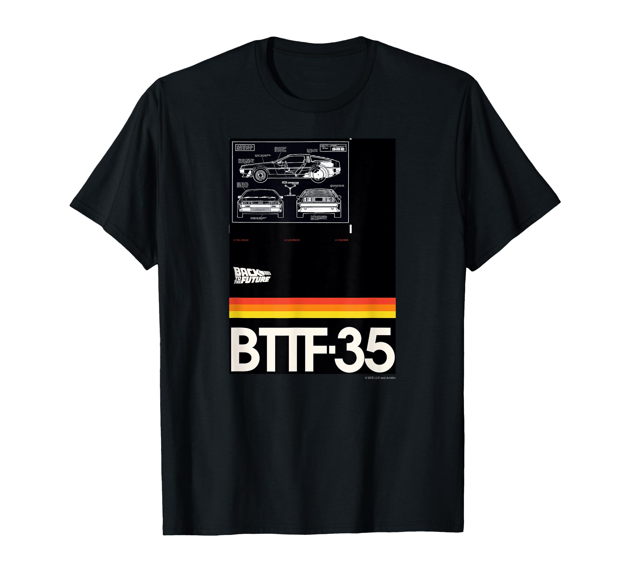 Back to the Future BTTF-35 (BLUEPRINT) T-shirt
Back to the Future BTTF-35 (BLUEPRINT) T-shirt