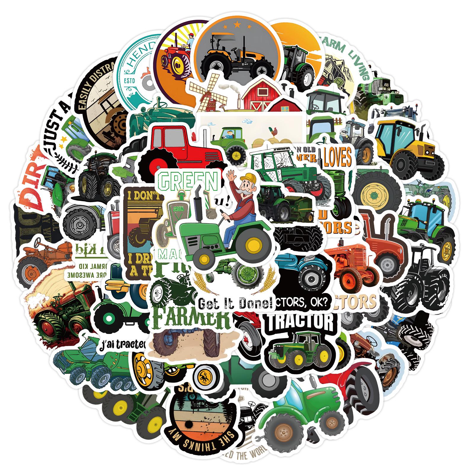 60 Waterproof Farm Tractor Stickers for Suitcase, Notebook, Scooter, Water Bottle
60 Waterproof Farm Tractor Stickers for Suitcase, Notebook, Scooter, Water Bottle