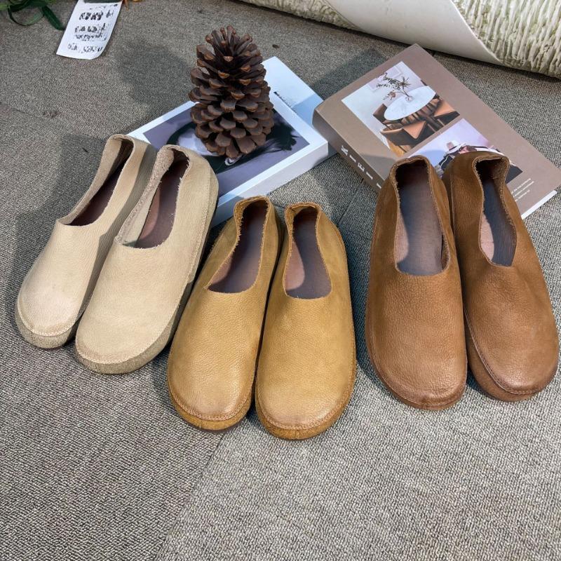 Genuine Leather Women s Single Shoes Soft Soles and Soft Tops Comfortable Flat Shoes Retro Women s Shoes 42 кавовий
Genuine Leather Women s Single Shoes Soft Soles and Soft Tops Comfortable Flat Shoes Retro Women s Shoes 42 кавовий
