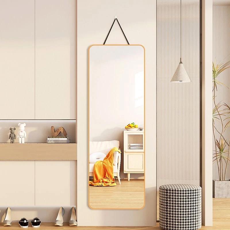 Full-Length Wall-Mounted Mirror with Rope Hanging, Ideal for Dorms and Bedrooms, No-Drill Installation Thickened Anti-deformation
Full-Length Wall-Mounted Mirror with Rope Hanging, Ideal for Dorms and Bedrooms, No-Drill Installation Thickened Anti-deformation