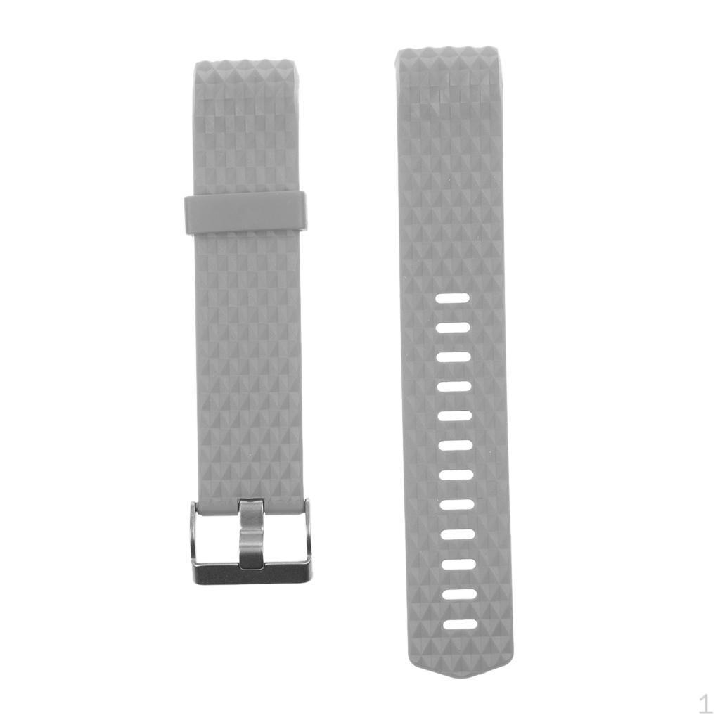 Watch Wristband, 3D Silicone Gel Wrist + Metal Buckle 2 Bracelet Accessories сірий
Watch Wristband, 3D Silicone Gel Wrist + Metal Buckle 2 Bracelet Accessories сірий
