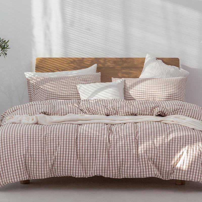 Постільна білизна Muji з бавовни в клітинку - Простий японський стиль 150x200
Постільна білизна Muji з бавовни в клітинку - Простий японський стиль 150x200