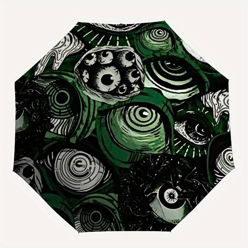 1pc Eyes Pattern Automatic Open/close Folding Compact Umbrella, 8-Rib Sturdy Canopy, Lightweight Portable, Commuting Use, Gift, Outdoor Umbrella, Trav
1pc Eyes Pattern Automatic Open/close Folding Compact Umbrella, 8-Rib Sturdy Canopy, Lightweight Portable, Commuting Use, Gift, Outdoor Umbrella, Trav