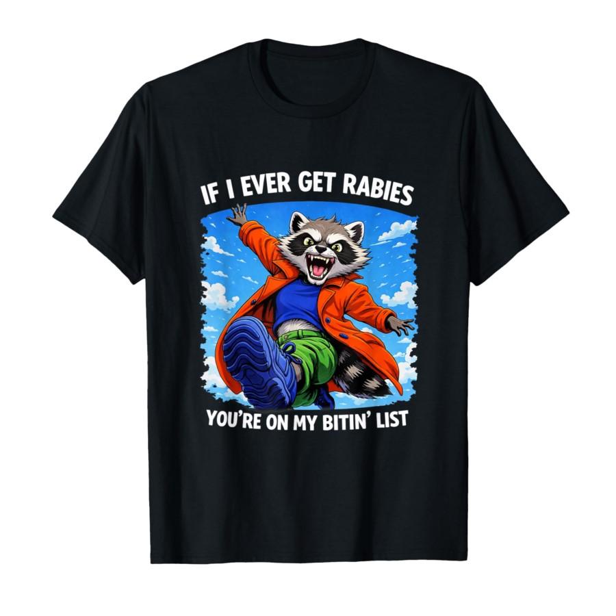 If I Ever Get Rabies, You re on My Bitin List Funny Raccoon T-shirt For Men Women 100% Cotton T Shirts Short Sleeve Tops 031... 5XL різнокольоровий
If I Ever Get Rabies, You re on My Bitin List Funny Raccoon T-shirt For Men Women 100% Cotton T Shirts Short Sleeve Tops 031... 5XL різнокольоровий