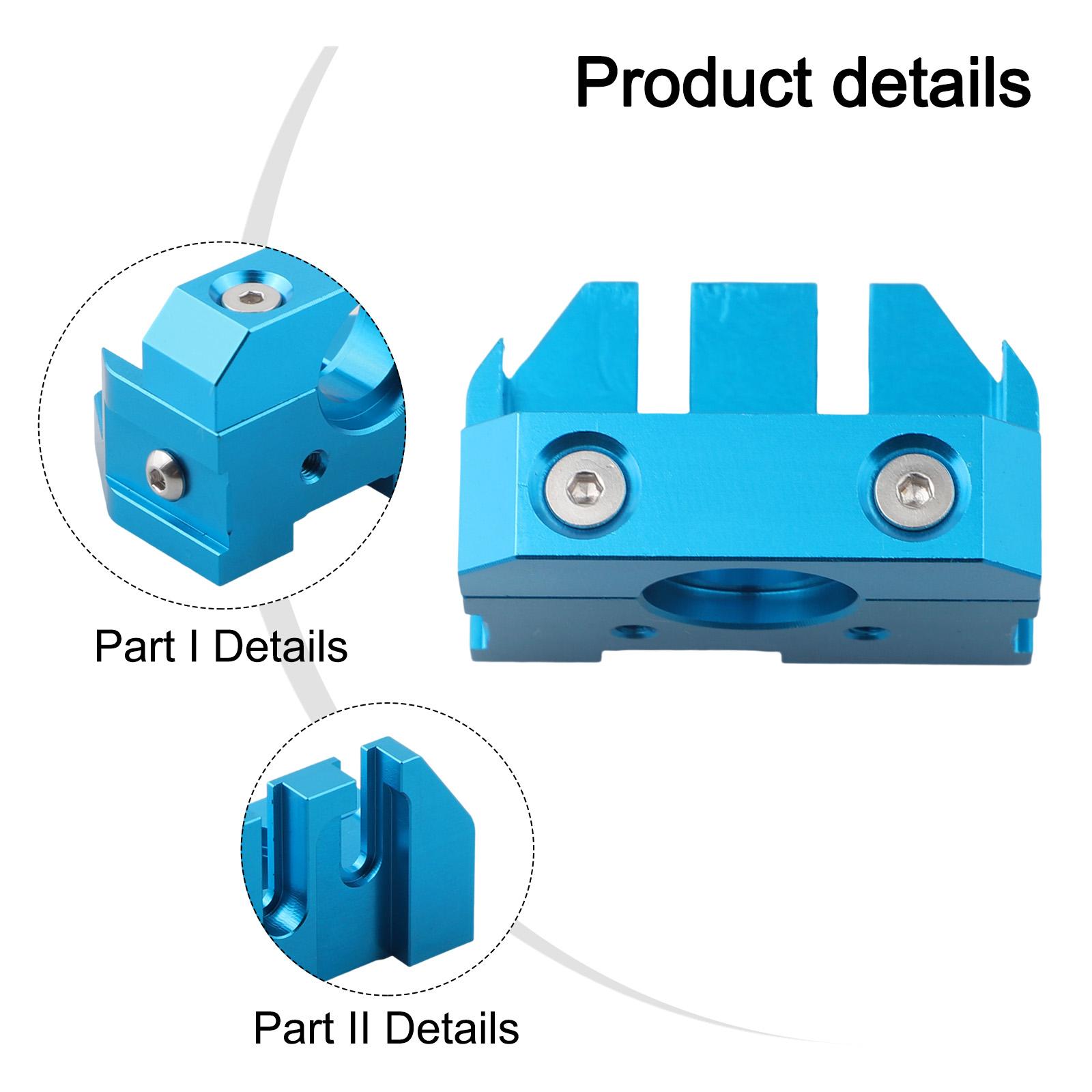 All Metal Mount Adapter for 3D Printers For Ender 3 For CR10 For V6 Parts
All Metal Mount Adapter for 3D Printers For Ender 3 For CR10 For V6 Parts