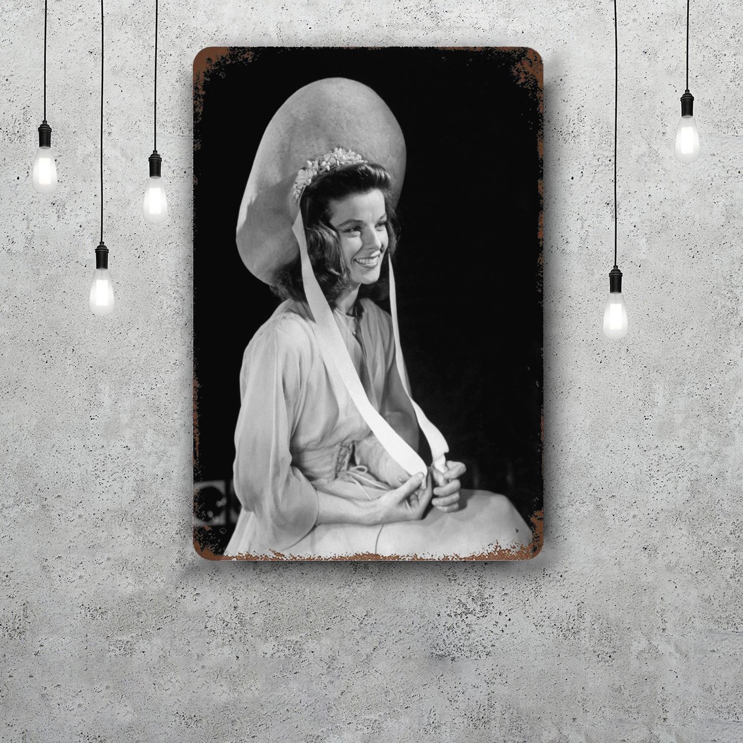 katharine hepburn actor Decor Poster Vintage Tin Sign Metal Sign Decorative Plaque for Pub Bar Man Cave Club Wall Decoration 20x30cm(7.8x11.8inch)
katharine hepburn actor Decor Poster Vintage Tin Sign Metal Sign Decorative Plaque for Pub Bar Man Cave Club Wall Decoration 20x30cm(7.8x11.8inch)