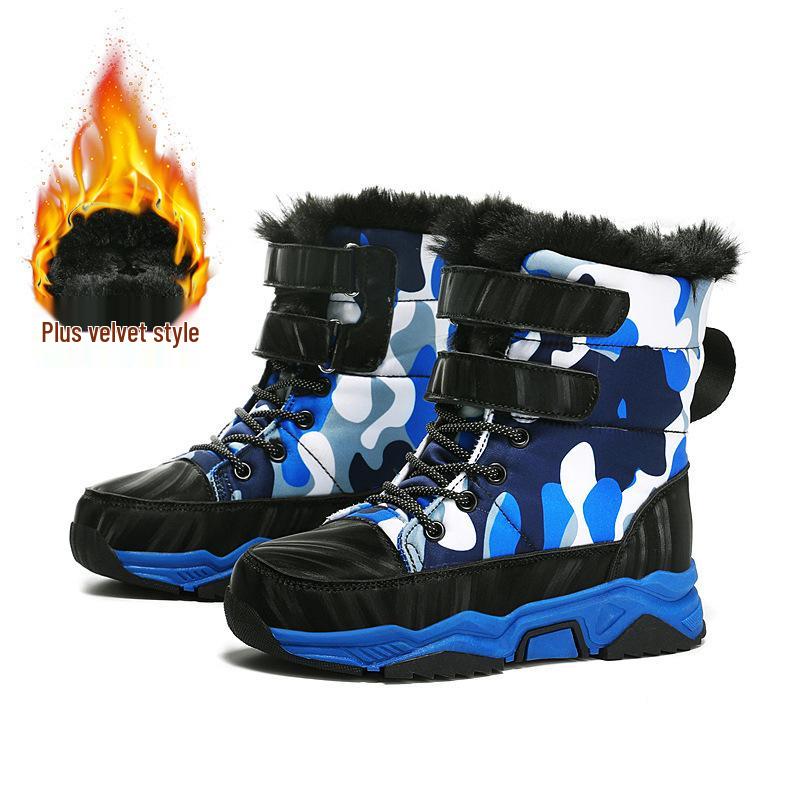 2024 Winter Girls High-Top Snow Boots - Enhanced Warmth & Style 32 синій/чорний
2024 Winter Girls High-Top Snow Boots - Enhanced Warmth & Style 32 синій/чорний