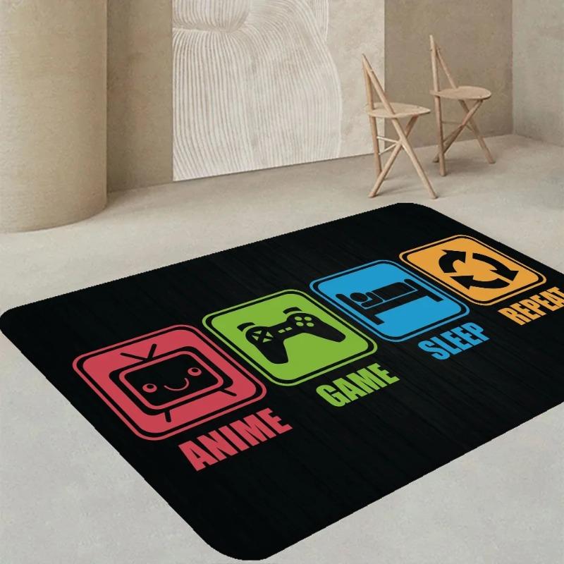 Gamer Style Entrance Doormat - Controller Pattern Design for Bathroom Toilet Bedroom Hotel Home Decor Nordic Inspired Home Mat 30x50cm
Gamer Style Entrance Doormat - Controller Pattern Design for Bathroom Toilet Bedroom Hotel Home Decor Nordic Inspired Home Mat 30x50cm