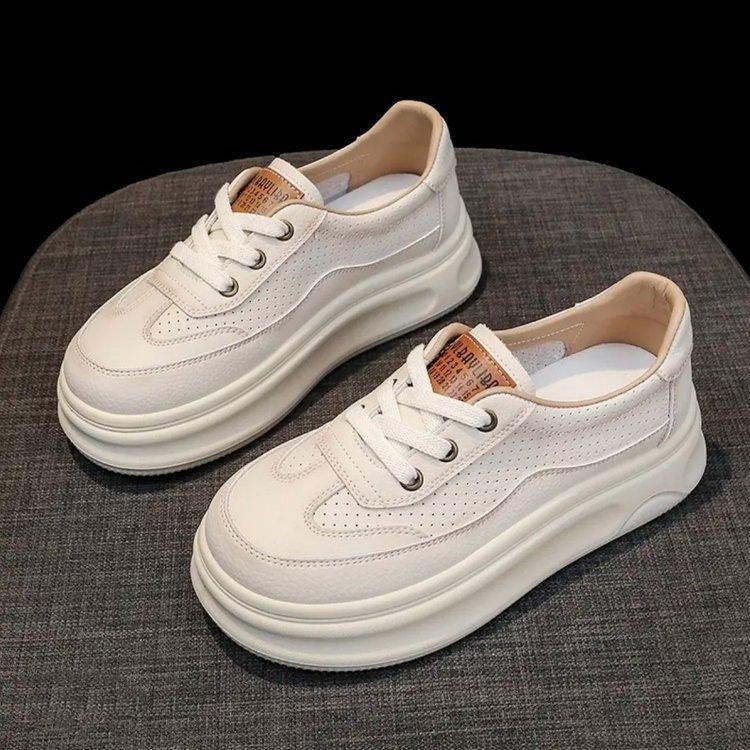 Platform white shoes women s 2025 new summer sports and leisure shoes breathable and versatile lightweight soft-soled hole board shoes 40
Platform white shoes women s 2025 new summer sports and leisure shoes breathable and versatile lightweight soft-soled hole board shoes 40