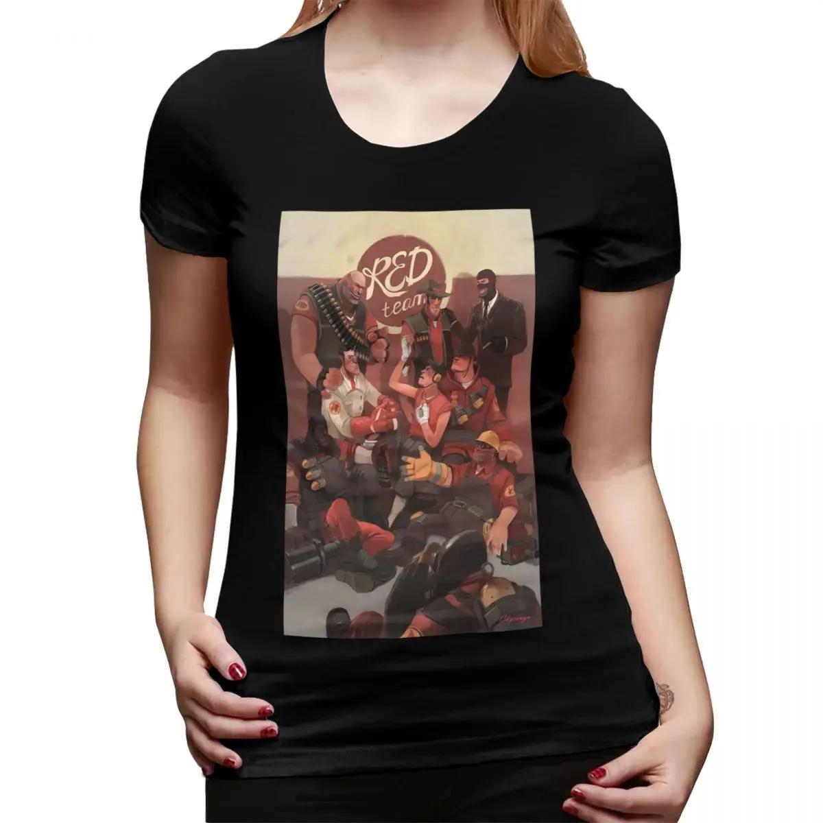Team Fortress 2 Red Team Artwork TShirt for Women ONeck Streetwear T Shirts Womens Short Sleeve Summer Clothes Tops 4XL
Team Fortress 2 Red Team Artwork TShirt for Women ONeck Streetwear T Shirts Womens Short Sleeve Summer Clothes Tops 4XL