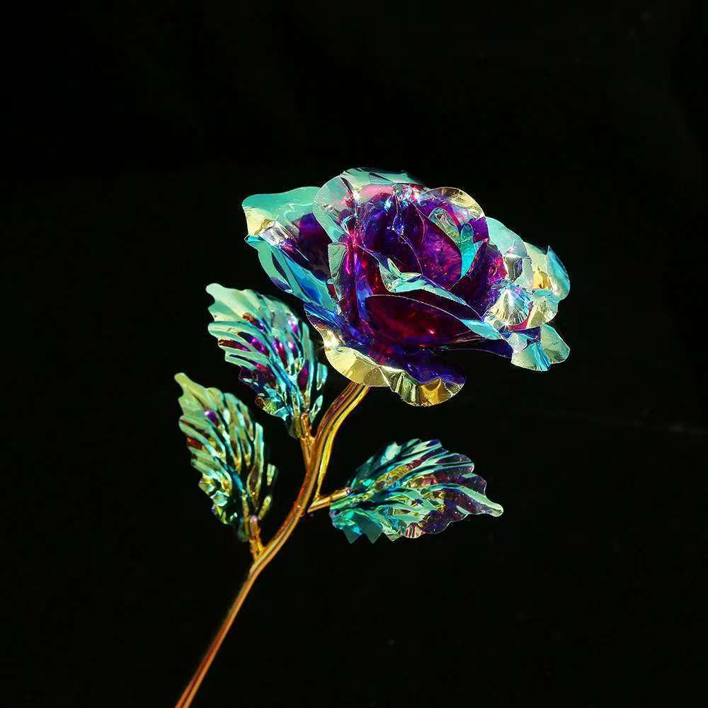 Valentine s Day Gift: Laser Gold Foil Preserved Rose - Seven-Color Decorative Ornament
Valentine s Day Gift: Laser Gold Foil Preserved Rose - Seven-Color Decorative Ornament