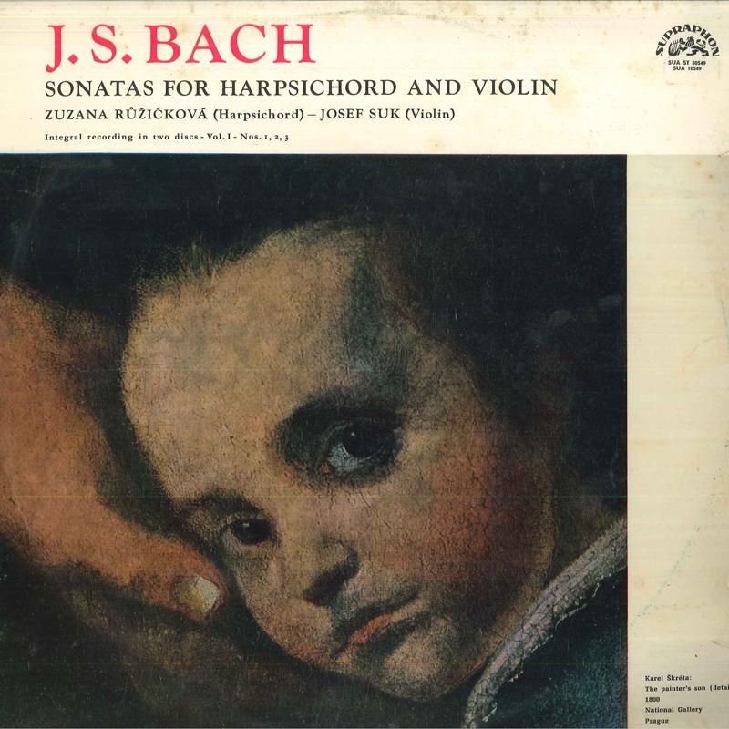 LP Record J.S. BACH ZUZANA RUZICKOVA JOSEF Sonatas For Harpsichord And Violin SUAST50549 SUPRAPHON 1973 Czechoslov Classical Used
LP Record J.S. BACH ZUZANA RUZICKOVA JOSEF Sonatas For Harpsichord And Violin SUAST50549 SUPRAPHON 1973 Czechoslov Classical Used
