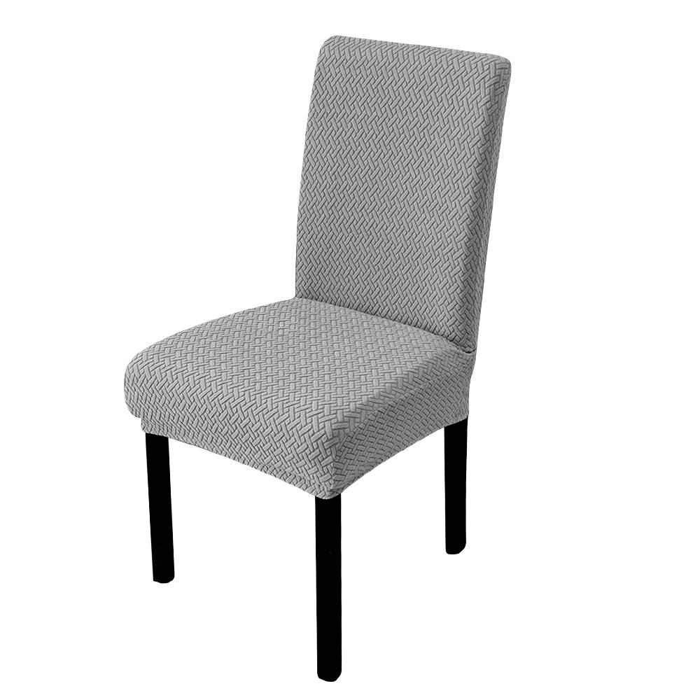 Waterproof Chair Cover Solid Color Elastic Jacquard Chair Slipcover Detachable Kitchen Chair Seat Protector Case Hotel Banquet 1PC світло-сірого кольору
Waterproof Chair Cover Solid Color Elastic Jacquard Chair Slipcover Detachable Kitchen Chair Seat Protector Case Hotel Banquet 1PC світло-сірого кольору