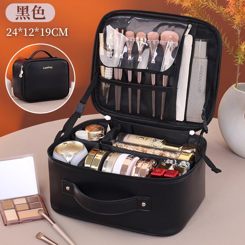 Cross Border New Product Three-dimensional Multi Compartment Large Capacity Makeup Bag Portable Travel Suitcase Cosmetics Storage
Cross Border New Product Three-dimensional Multi Compartment Large Capacity Makeup Bag Portable Travel Suitcase Cosmetics Storage