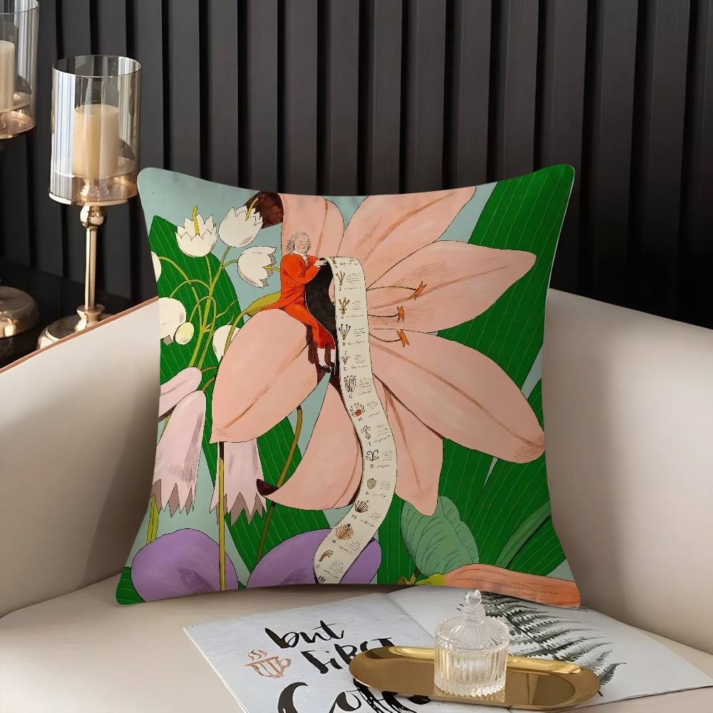 Pillow Case Green Flower World Home Dorm Chair Back Short Plush Double-sided Printing Office Nap Time Cushion Cover 30cmx30cm
Pillow Case Green Flower World Home Dorm Chair Back Short Plush Double-sided Printing Office Nap Time Cushion Cover 30cmx30cm