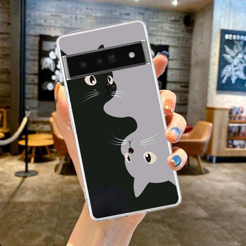 Милый Кот Прозрачный Чехол Для Телефона Google Pixel 9 8 7 Pro 8A 7A 6A 6 Pro XL 5 4 5A 4A 3A 5G Мягкий ТПУ Прозрачная Крышка Pixel 9
Милый Кот Прозрачный Чехол Для Телефона Google Pixel 9 8 7 Pro 8A 7A 6A 6 Pro XL 5 4 5A 4A 3A 5G Мягкий ТПУ Прозрачная Крышка Pixel 9