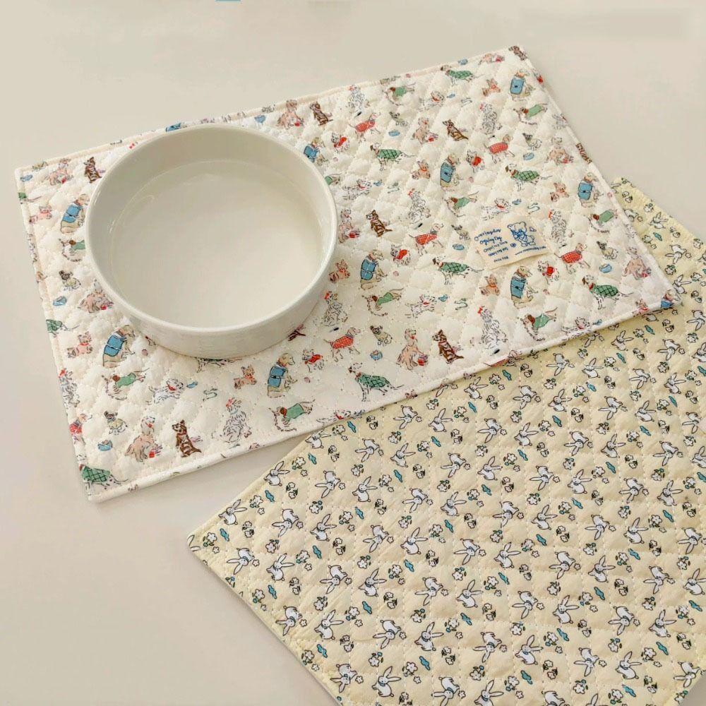 Cute Pet Meal Mat Cartoon Print Pet Placemat Easy Cleaning Dog Food Mat Pet Feeding Water Supplies білий
Cute Pet Meal Mat Cartoon Print Pet Placemat Easy Cleaning Dog Food Mat Pet Feeding Water Supplies білий