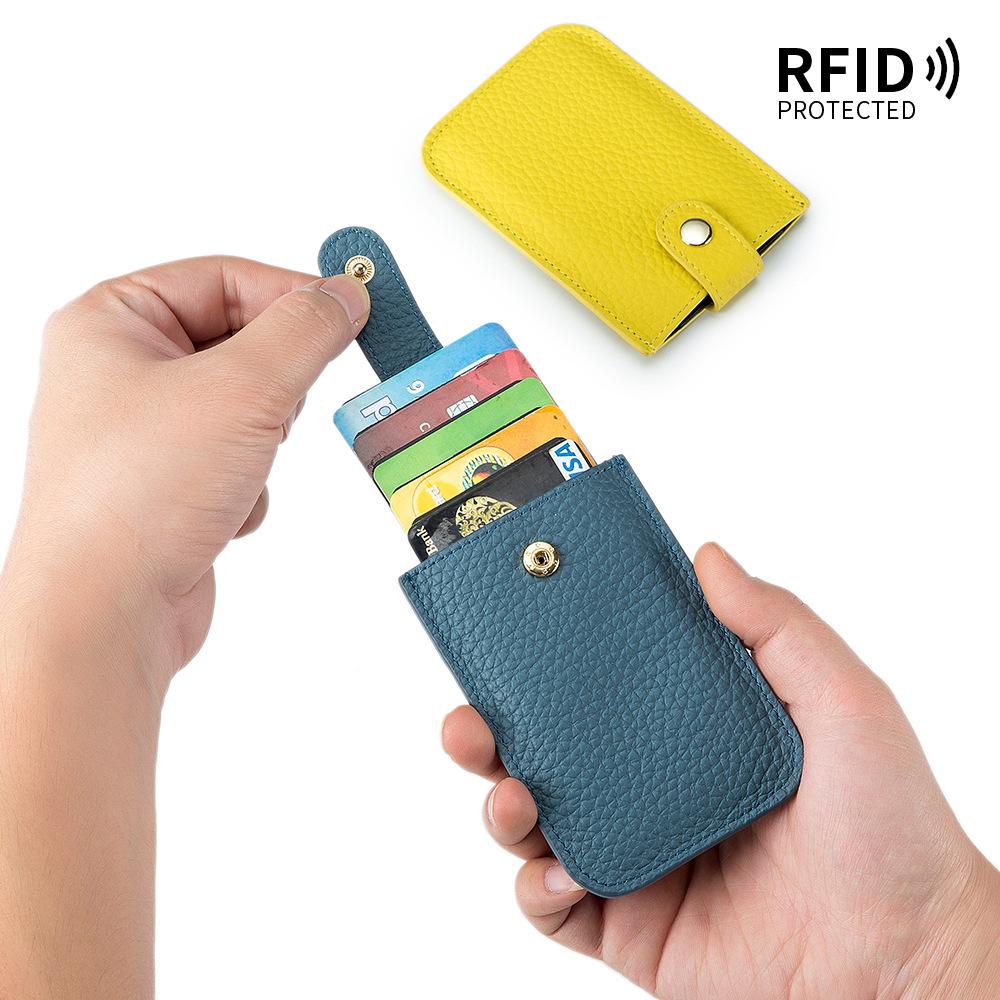 Выдвижная сумка для карточек, RFID-кожа, новая сумка для визиток, портативная, ультратонкая, нулевой кошелек, компактная женская чёрный
Выдвижная сумка для карточек, RFID-кожа, новая сумка для визиток, портативная, ультратонкая, нулевой кошелек, компактная женская чёрный