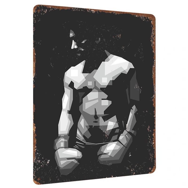 Modern Minimalist Geometric Boxer Metal Iron Painting Home Decor Wall Art Hanging 20x30cm(7.8x11.8inch)
Modern Minimalist Geometric Boxer Metal Iron Painting Home Decor Wall Art Hanging 20x30cm(7.8x11.8inch)