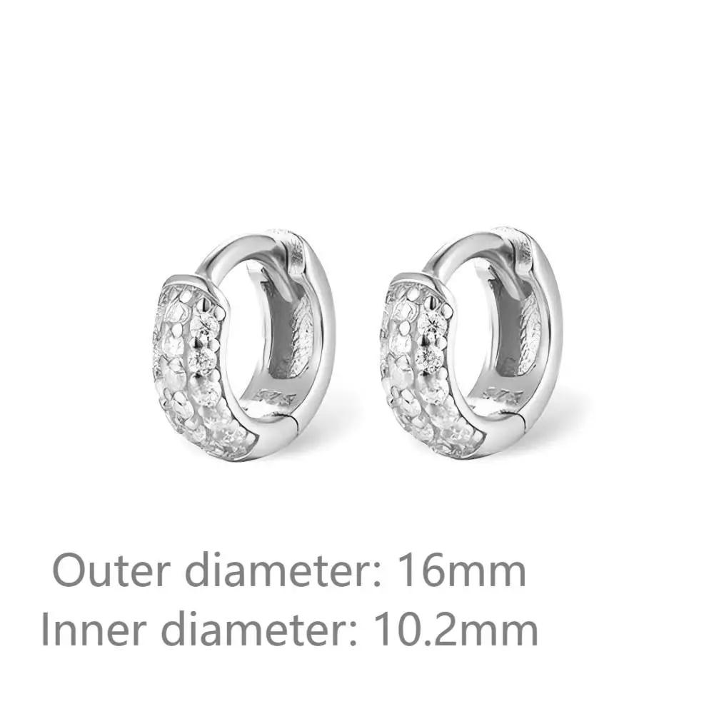 1/3Pairs Piercing Statement Triple Paved Hoop Earrings CZ Stone Gold Color Copper Huggies Cartilage Earrings For Women Jewelry
1/3Pairs Piercing Statement Triple Paved Hoop Earrings CZ Stone Gold Color Copper Huggies Cartilage Earrings For Women Jewelry