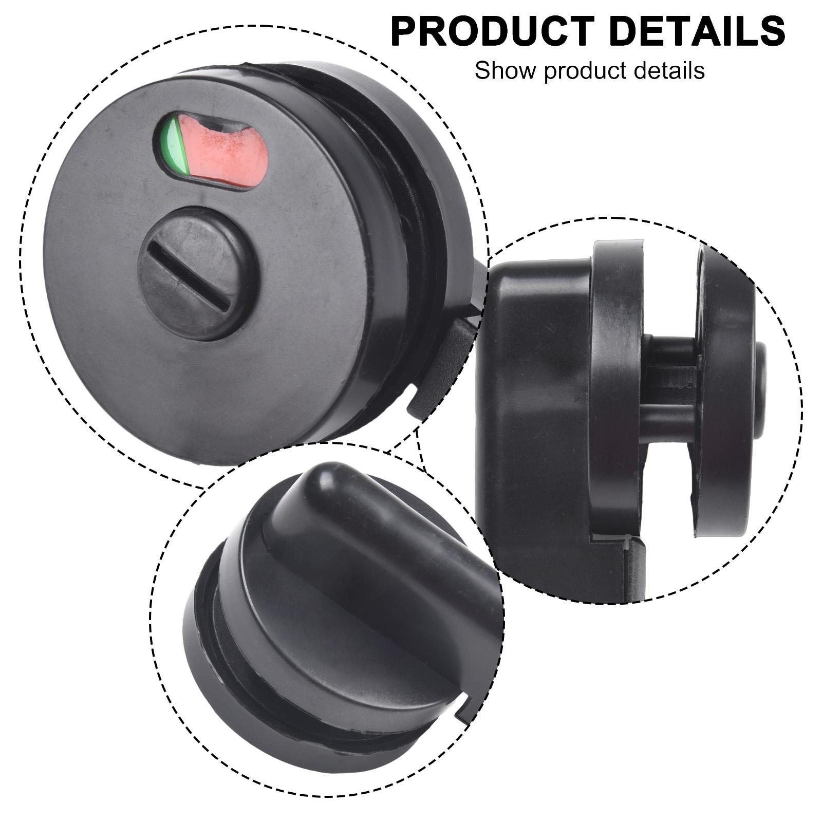 Black Privacy Indicator Door Lock for Toilet Shower Room with Vacant Occupied Sign, Nylon Plastic Latch for Public Restroom Use China Mainland
Black Privacy Indicator Door Lock for Toilet Shower Room with Vacant Occupied Sign, Nylon Plastic Latch for Public Restroom Use China Mainland