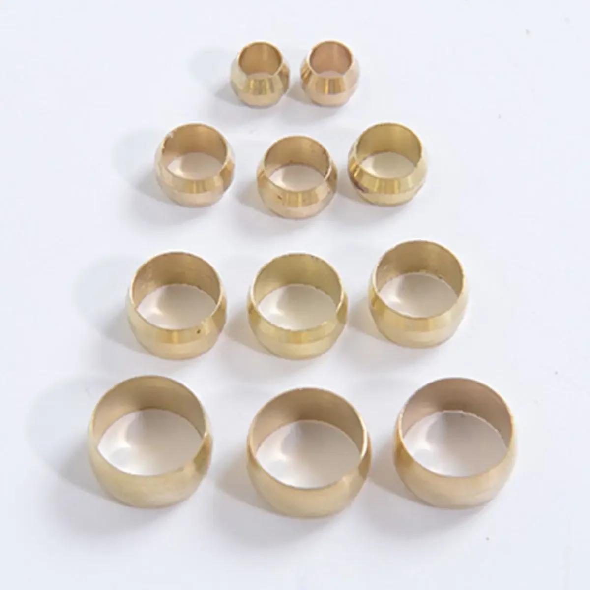 Brass Sleeve For 3/4/5/6/8/10/12/14/15/16/18/20mm O/D Tube Air Compression Pneumatic Fitting Sleeve Ferrule Ring (Brass,4mm 50pcs) латунний
Brass Sleeve For 3/4/5/6/8/10/12/14/15/16/18/20mm O/D Tube Air Compression Pneumatic Fitting Sleeve Ferrule Ring (Brass,4mm 50pcs) латунний