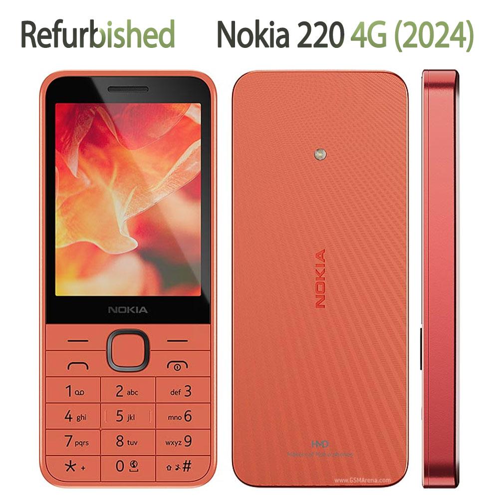 Відновлений Nokia Оригінальний Nokia 220 4G (2024) Мобільний телефон з 2 SIM-картами No charger чорний
Відновлений Nokia Оригінальний Nokia 220 4G (2024) Мобільний телефон з 2 SIM-картами No charger чорний