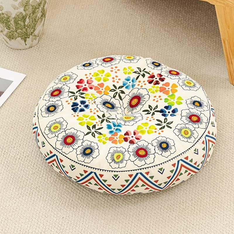 Thickened Bohemian Round Futon Seat Cushions with Filler Retro Ethnic Mat Seat Pads for Bay Window Tatami Almofada Para Cadeira 45x45x8cm
Thickened Bohemian Round Futon Seat Cushions with Filler Retro Ethnic Mat Seat Pads for Bay Window Tatami Almofada Para Cadeira 45x45x8cm