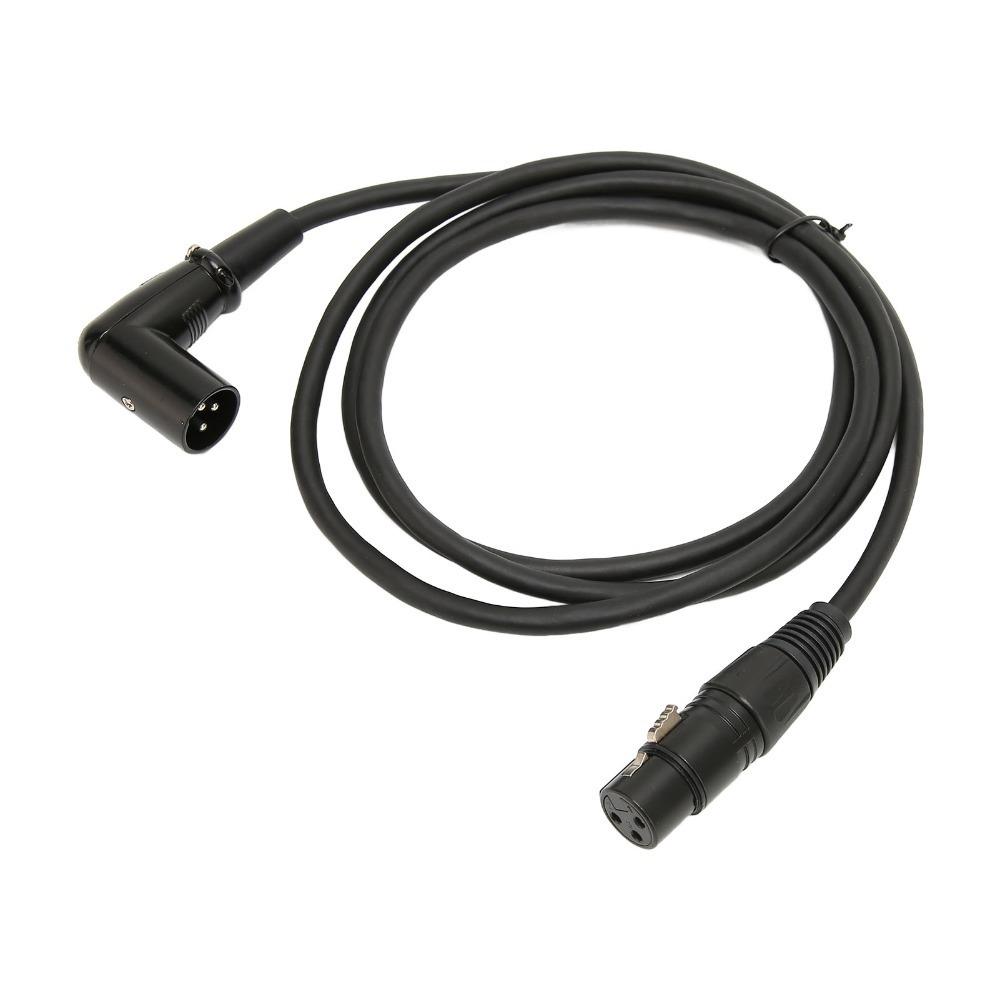 Right Angle XLR 90 ° Male to Female Sound Cable 3 Pin Male to 3 Pin Female 3.3ft XLR Microphone Cord Microphone Extension Cable
Right Angle XLR 90 ° Male to Female Sound Cable 3 Pin Male to 3 Pin Female 3.3ft XLR Microphone Cord Microphone Extension Cable